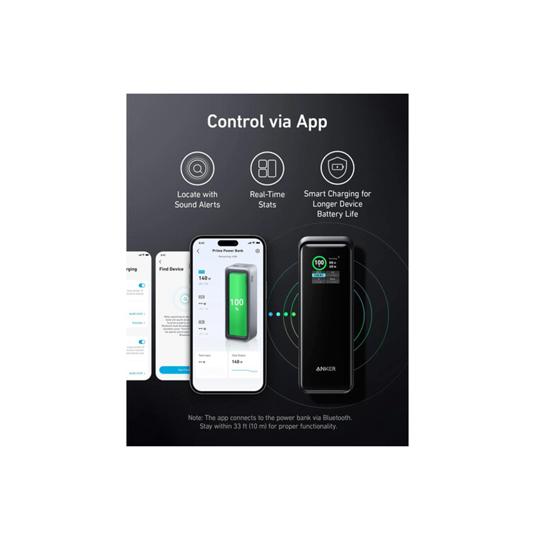 Anker 3-Port 250W 27,650mAh Power Bank with LCD Screen - Black in Qatar Anker 3-Port 250W 27,650mAh Power Bank with LCD Screen - Black in Qatar